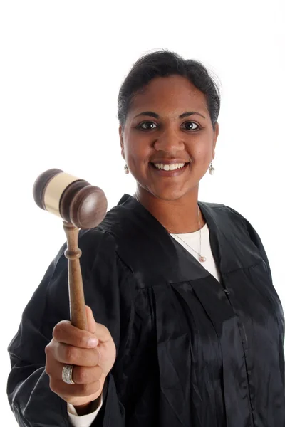 Kvinna domare — Stockfoto