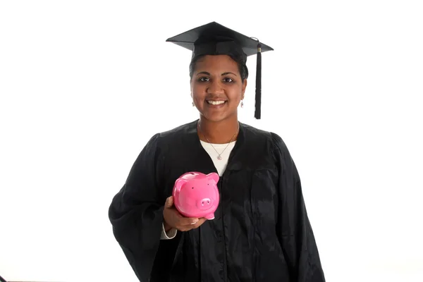 Woman Graduating — Stock Photo, Image