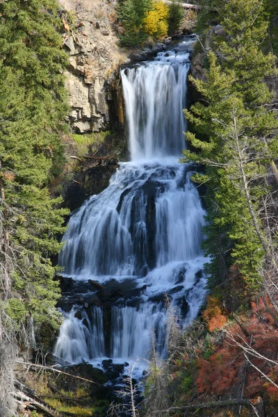 Yellowstone hármas Falls — Stock Fotó
