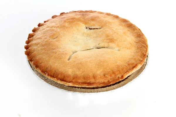 Apple pie on white backround — Stock Photo, Image