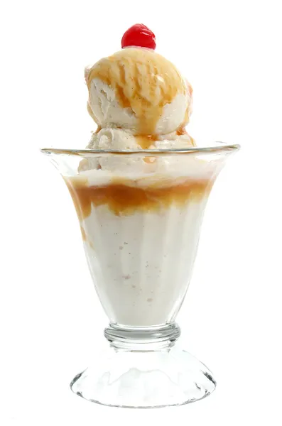Crème glacée sundae — Photo