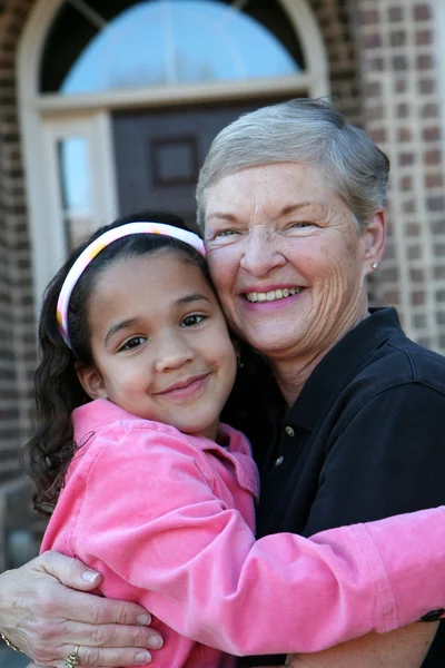 Grandfmother with Grandchild — Stock Photo, Image