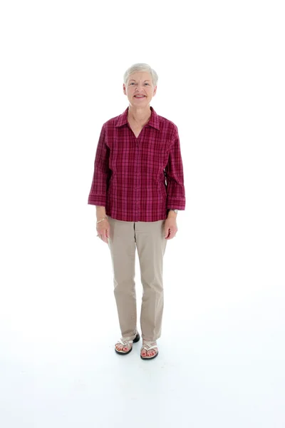 Happy Senior Woman — Stock Photo, Image
