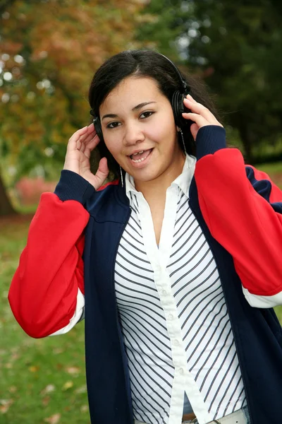 Teenager on Campus — Stock Photo, Image
