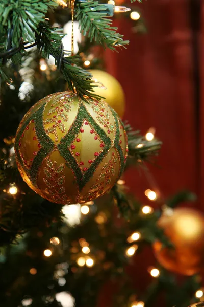 Decorated Christmas Tree Stock Photo
