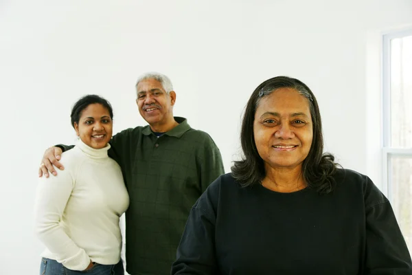 Familia minoritaria — Foto de Stock