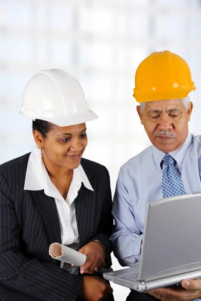 Senior Construction Foreman — Stock Photo, Image