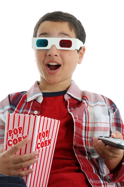 Çocuk film seyrederken