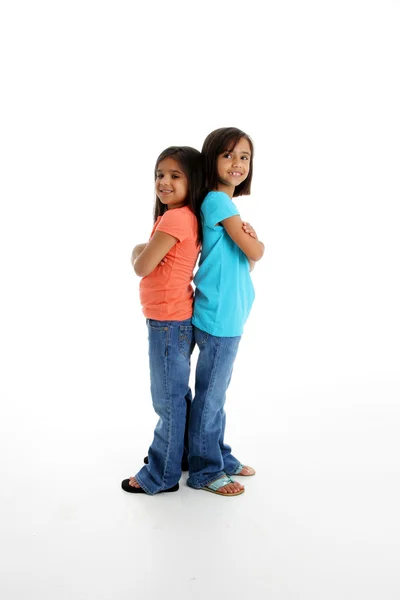 Happy Young Girls — Stock Photo, Image
