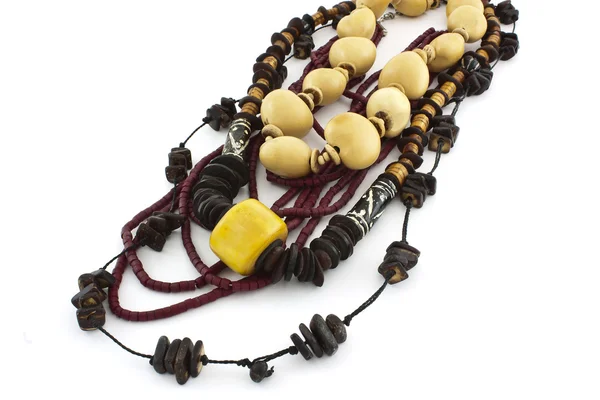 African handcraft necklaces — Stock Photo, Image
