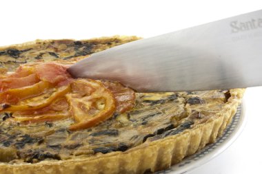 sebze fırında quiche