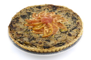 sebze fırında quiche