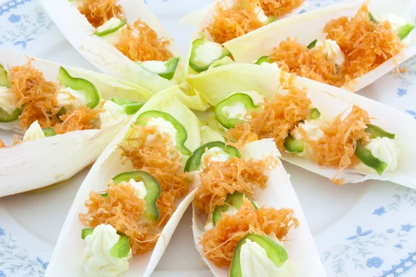 Stock image Dietetic snack of endive