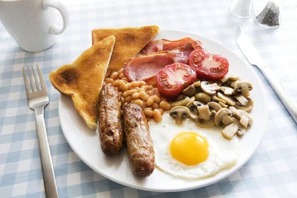 stock image Traditional English cooked breakfast