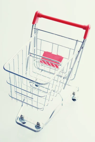 Empty Shopping Cart — Stock Photo, Image