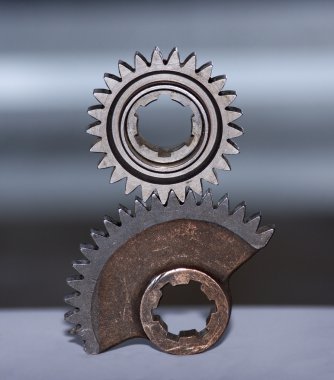 Balanced gears clipart