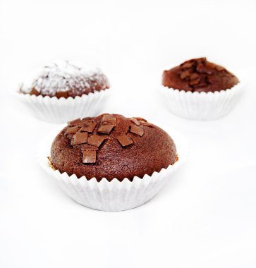 taze pişmiş çikolata muffins