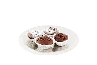 taze pişmiş çikolata muffins