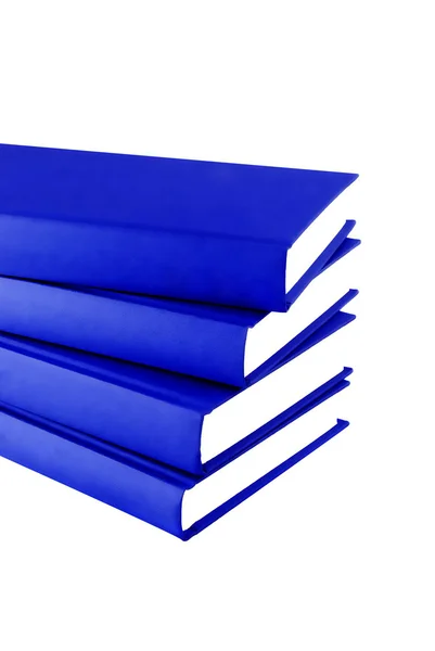 Blaue Bücher — Stockfoto