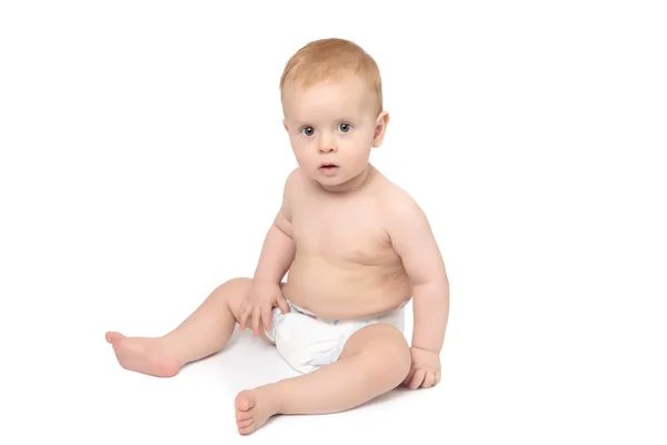 stock image Suprised baby boy