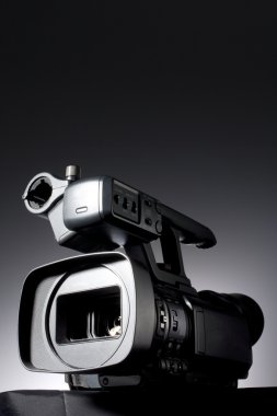 Video Camera with space for text clipart