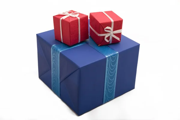 Una foto de algunas cajas de regalo —  Fotos de Stock