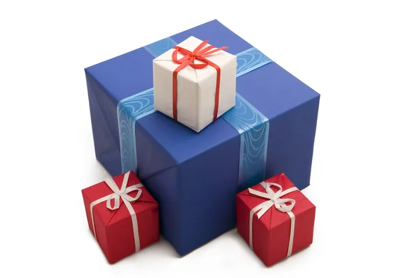 A photo of some gift boxes — Stock Photo, Image