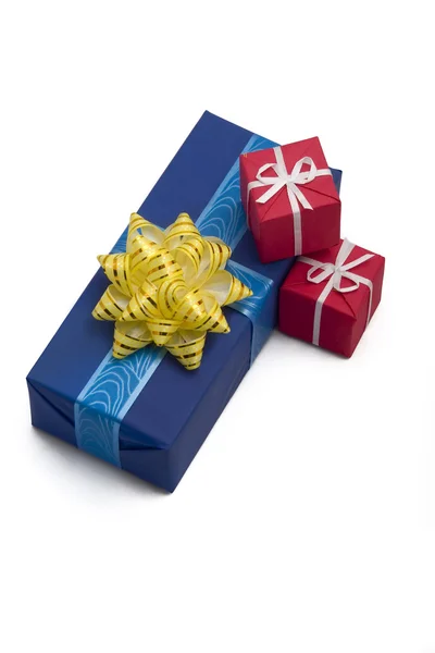 A photo of some gift boxes — Stock Photo, Image