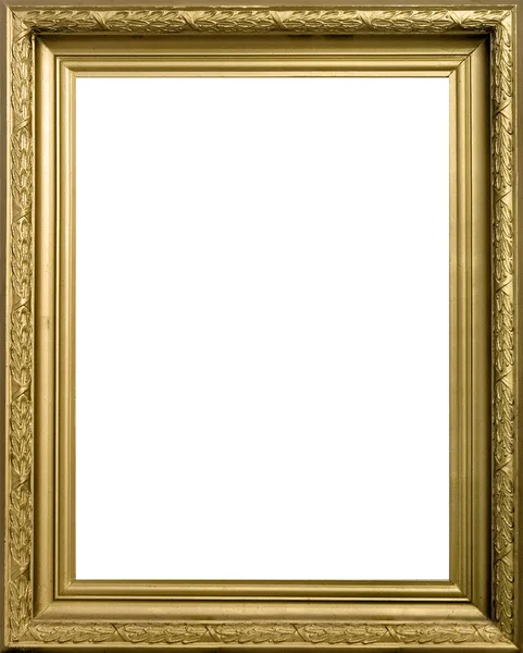 Золотая рамка — стоковое фото
