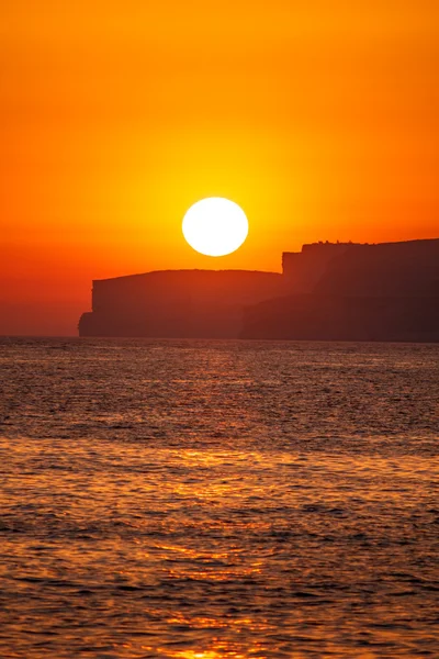 stock image Sonnenuntergang auf Malta