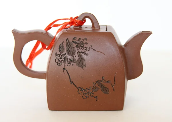 The Chinese clay teapot with sides — Stock Photo, Image