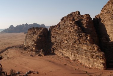 Wadi rum çöl