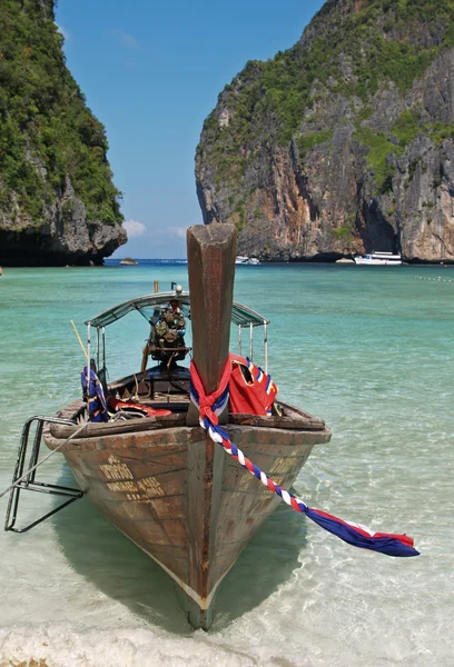 stock image Longtail boat on 