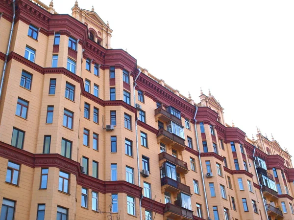 stock image Facade of an elite house