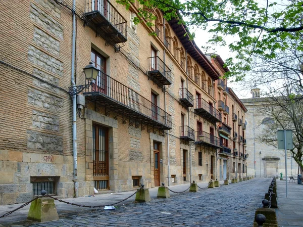 Calle Recoletas en Pamplona — Foto de Stock