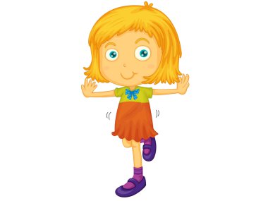 Child illustration clipart