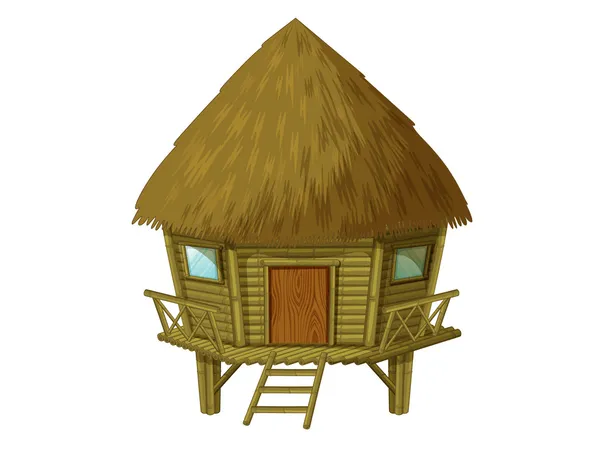 Cabane de dessin animé — Image vectorielle