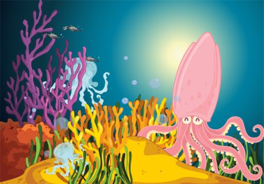 Squid and Company clipart