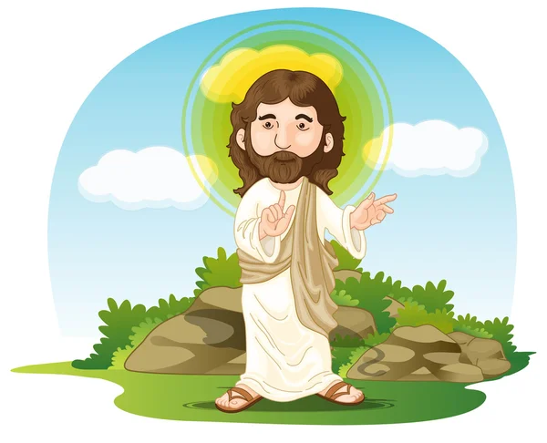 Иисус — стоковый вектор