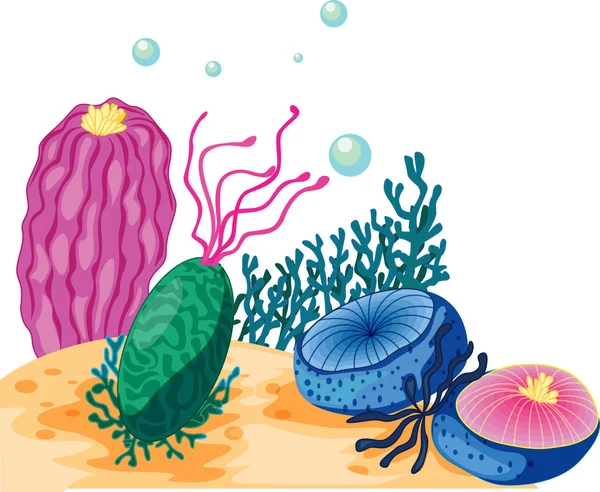 Θάλασσα φυτών — Διανυσματικό Αρχείο