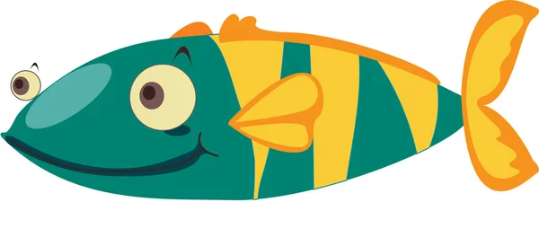 Schöner Fisch — Stockvektor