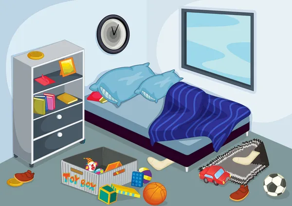 Messy bed cartoon Vector Art Stock Images | Depositphotos