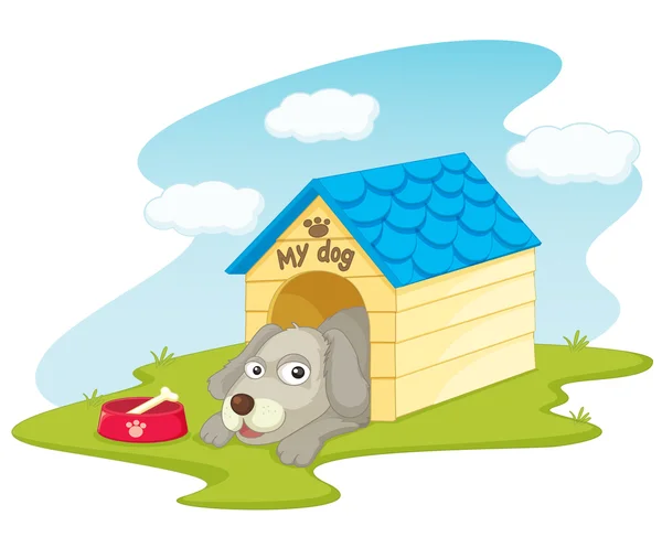 Σπίτι σκύλου — Διανυσματικό Αρχείο