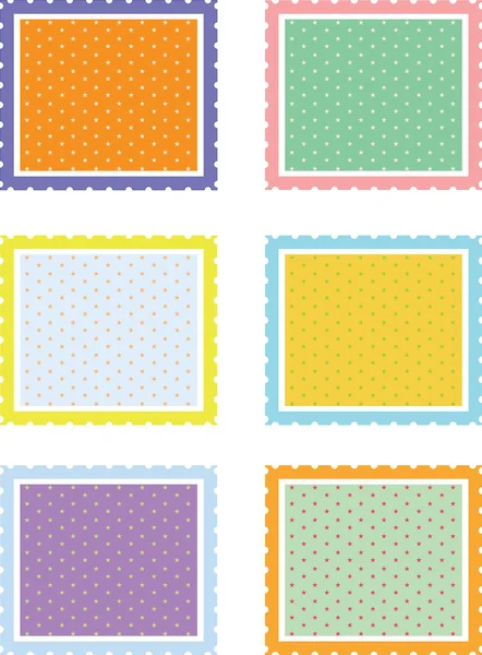 Patrones cuadrados — Archivo Imágenes Vectoriales