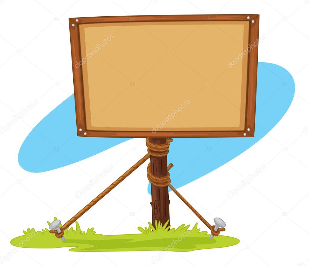 Notice Board Stock Vector C Interactimages