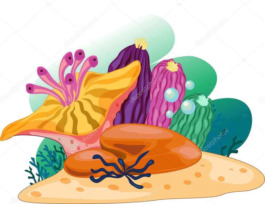 Seaplant Stock Vector Image by ©interactimages #10115593