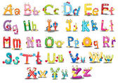 Alphabet characters