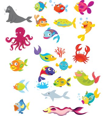 sea life clipart