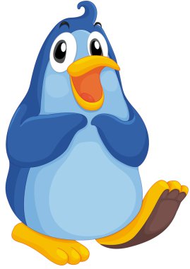 Penguin character clipart