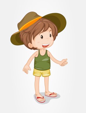 Young boy clipart